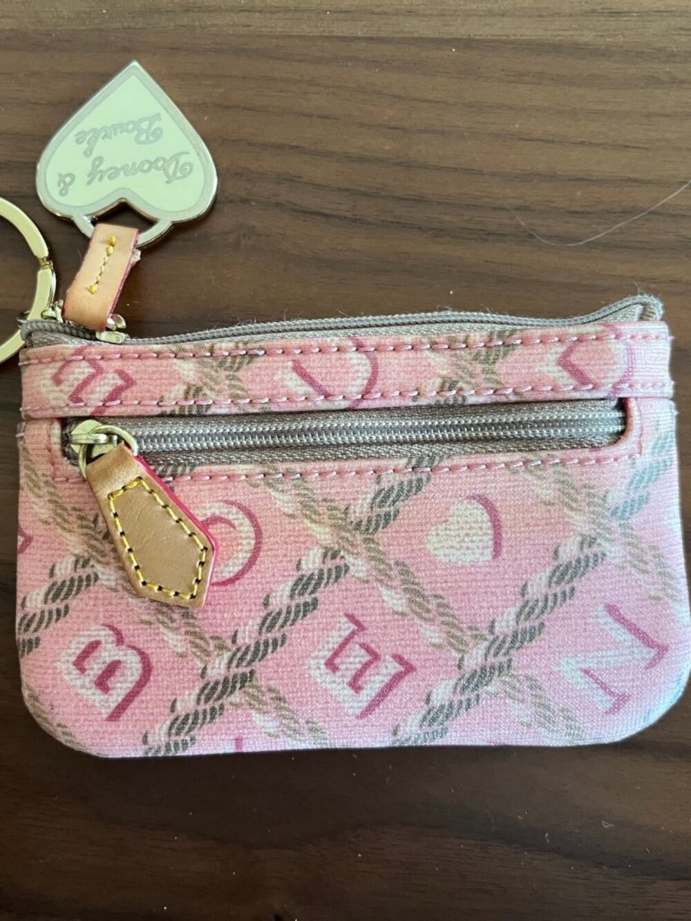 Vintage DOONEY & BOURKE Coin Purse Key Chain
